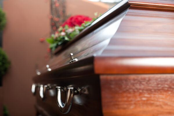 Religion, death and dolor  - funeral and cemetery; funeral with coffin